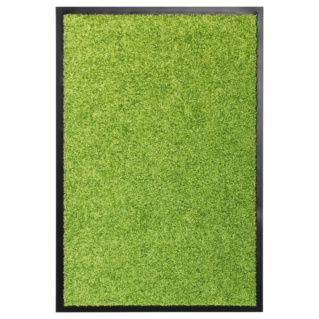 Washable doormat Green 40x60 cm