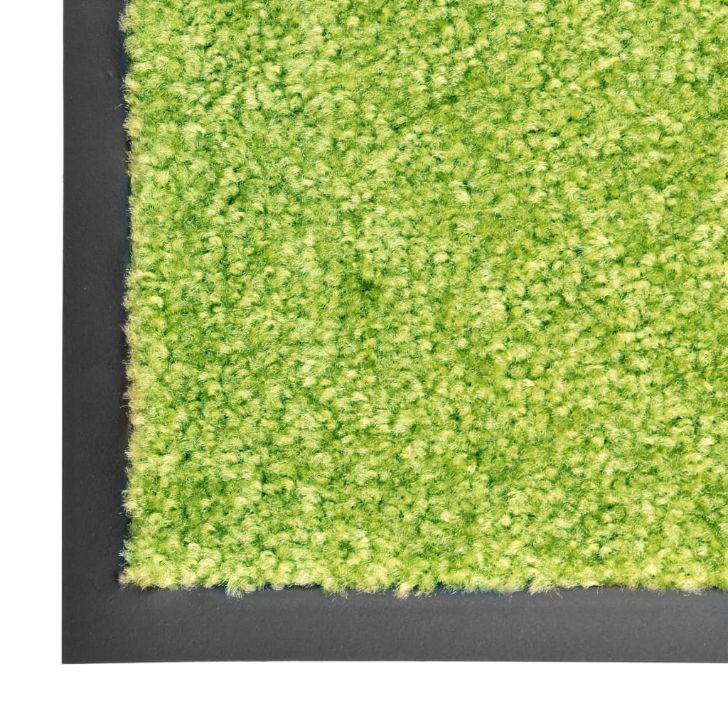 Washable doormat Green 40x60 cm