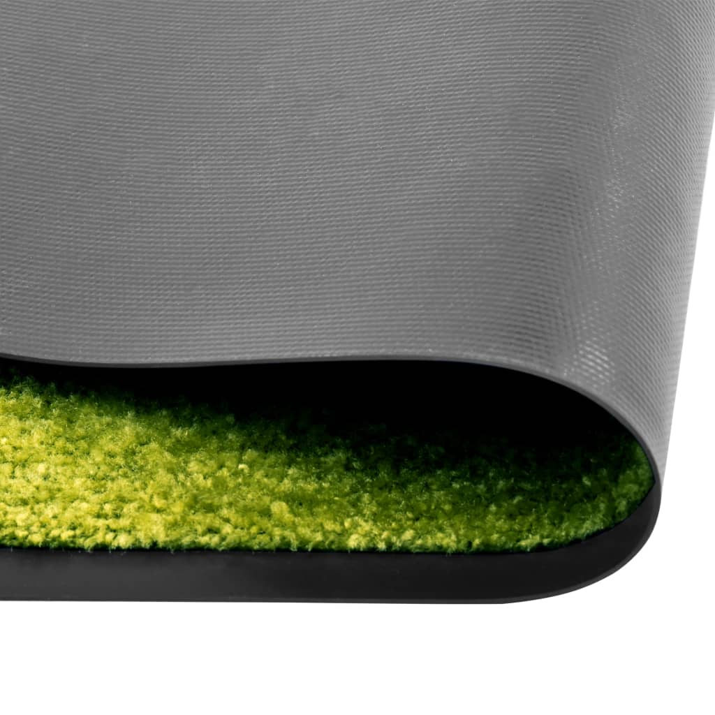 Washable doormat Green 60x90 cm