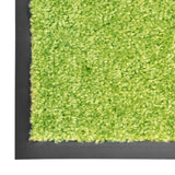 Washable doormat Green 60x90 cm