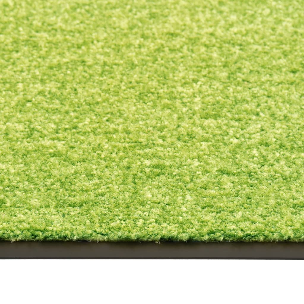 Washable doormat Green 60x180 cm