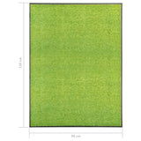 Washable doormat Green 90x120 cm