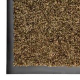 Washable doormat Brown 60x90 cm