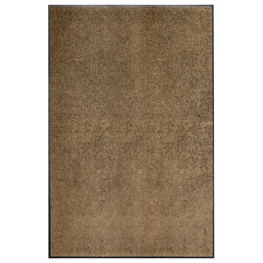 Washable doormat Brown 120x180 cm