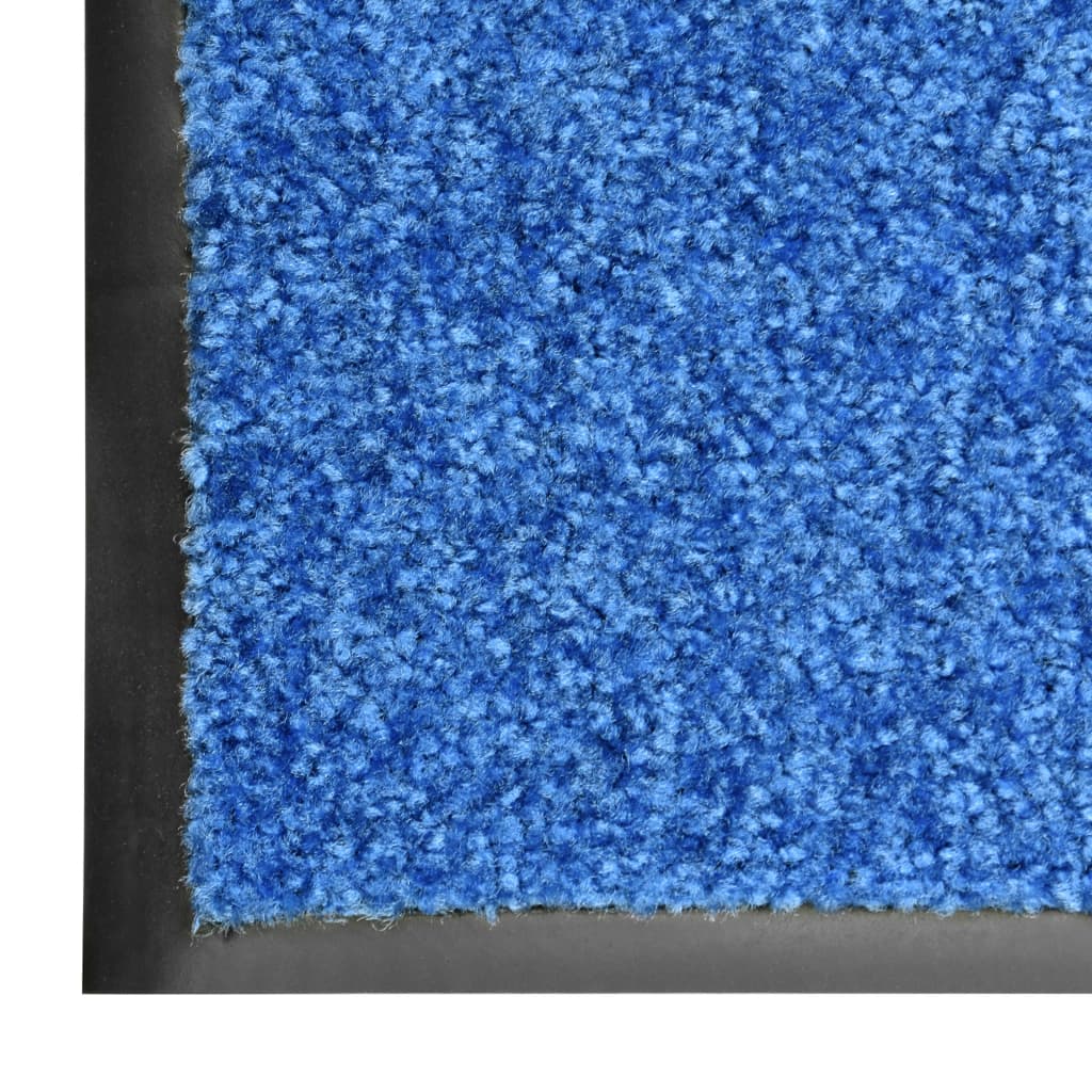 Washable doormat Blue 40x60 cm