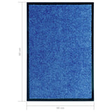 Washable doormat Blue 40x60 cm