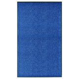 Washable doormat Blue 90x150 cm