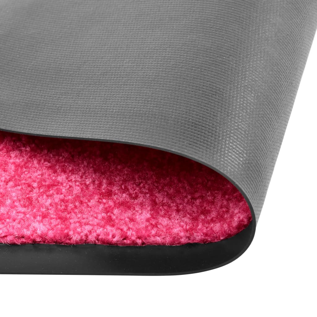 Washable doormat Pink 60x90 cm