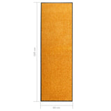 Paillasson lavable Orange 60x180 cm