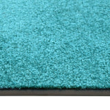 Cyan washable doormat 40x60 cm