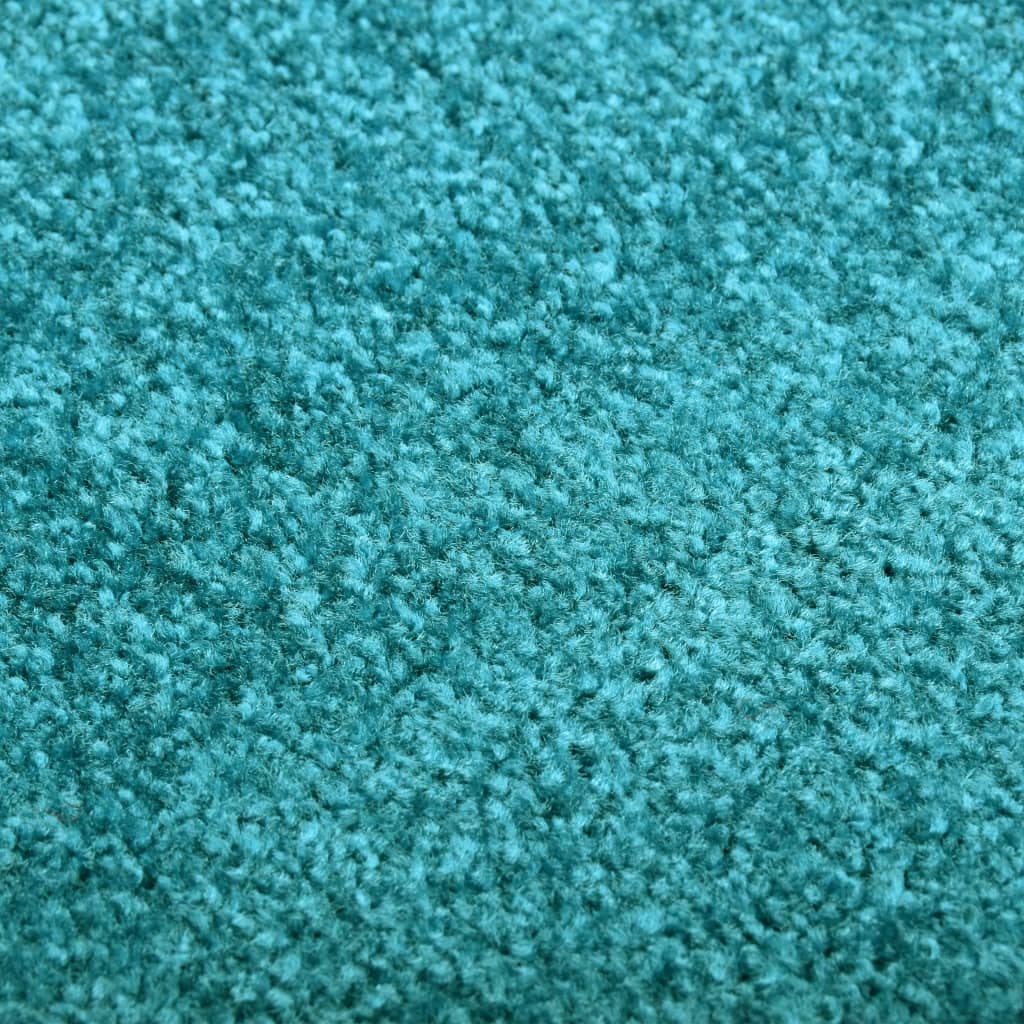 Cyan washable doormat 40x60 cm