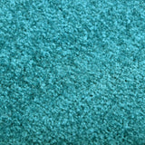 Cyan washable doormat 120x180 cm