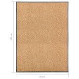 Washable doormat Cream 90x120 cm