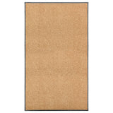 Washable doormat Cream 90x150 cm