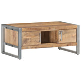 Table basse 95x50x40 cm Bois de manguier brut