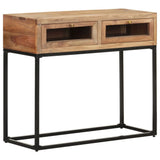 Table console 90x35x76 cm Bois d'acacia massif