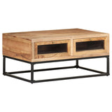 Table basse 90x60x40 cm Bois d'acacia massif