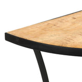 Table d'appoint 110x40x77 cm Bois de manguier massif