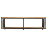 Meuble TV 150x30x40 cm Bois massif de manguier