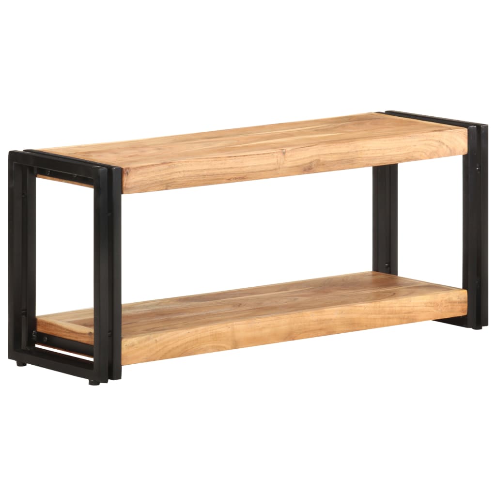 Meuble TV 90x30x40 cm Bois d'acacia solide