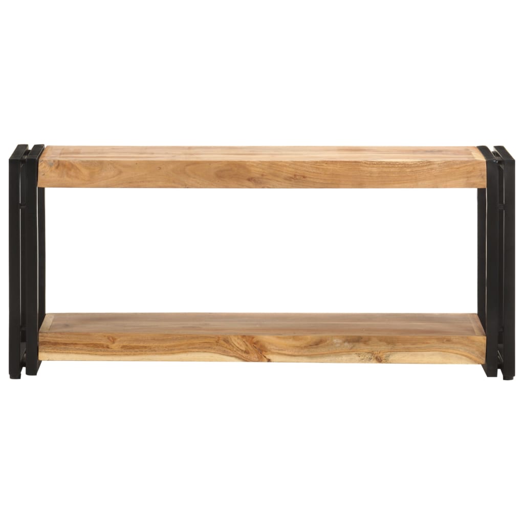 Meuble TV 90x30x40 cm Bois d'acacia solide