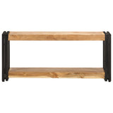 Meuble TV 90x30x40 cm Bois d'acacia solide