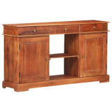 Buffet 135x35x75 cm Bois d'acacia solide