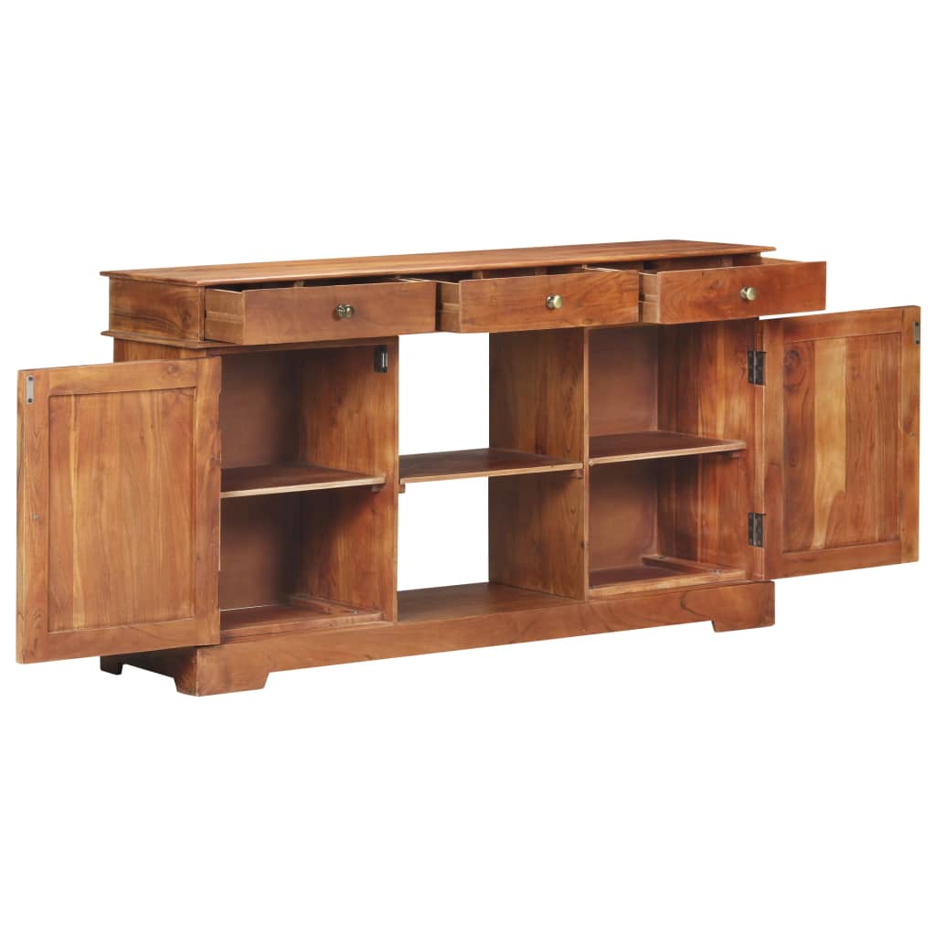 Buffet 135x35x75 cm Bois d'acacia solide