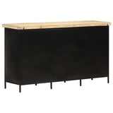 Buffet 140x38x76 cm Bois de manguier brut