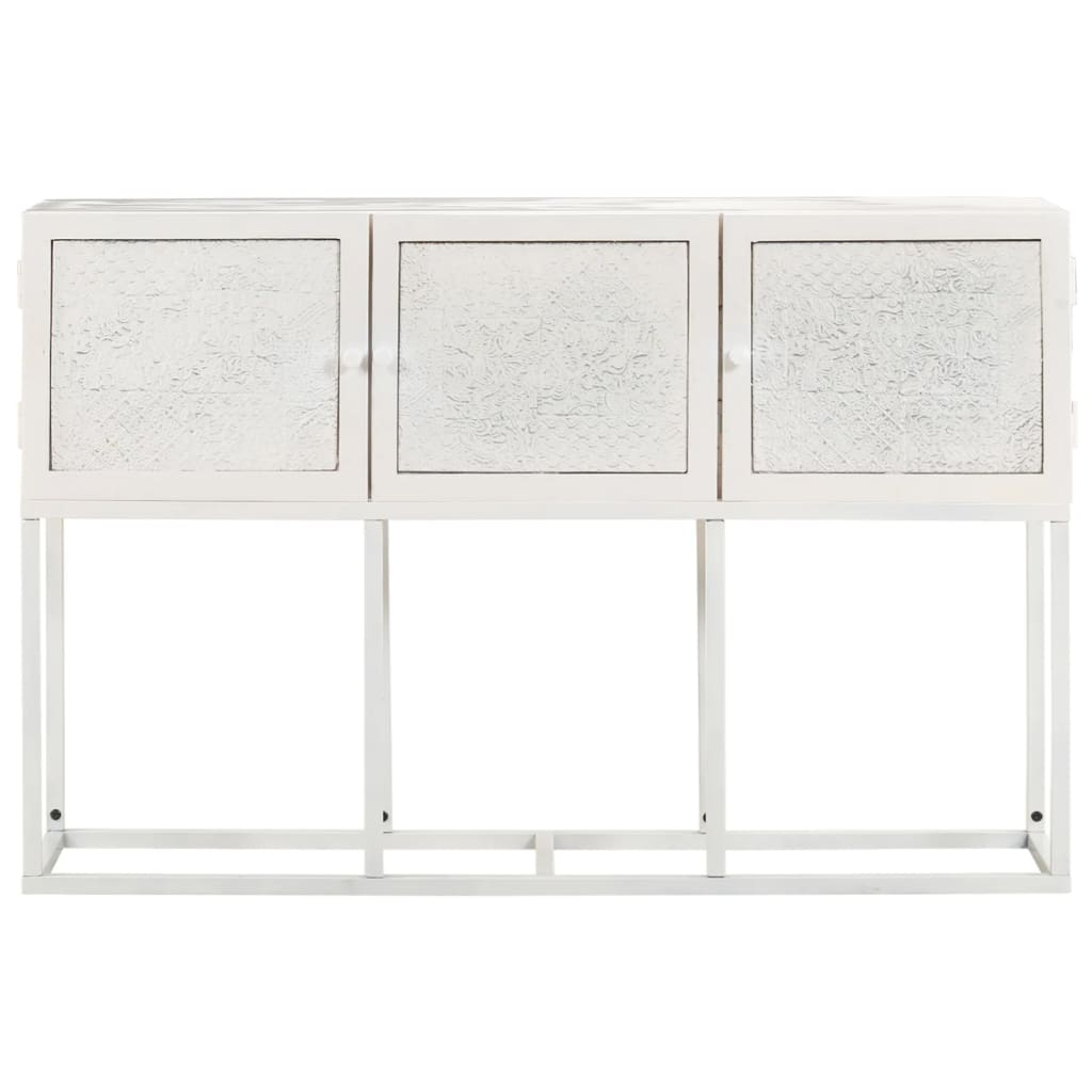 Buffet 115x30x76 cm Bois de manguier massif