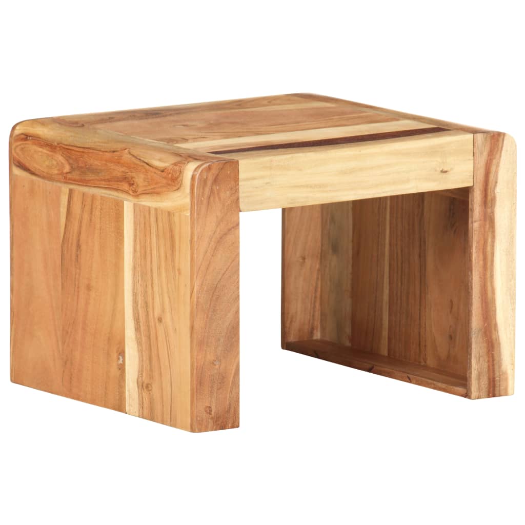 Table d'appoint 43x40x30 cm Bois d'acacia massif