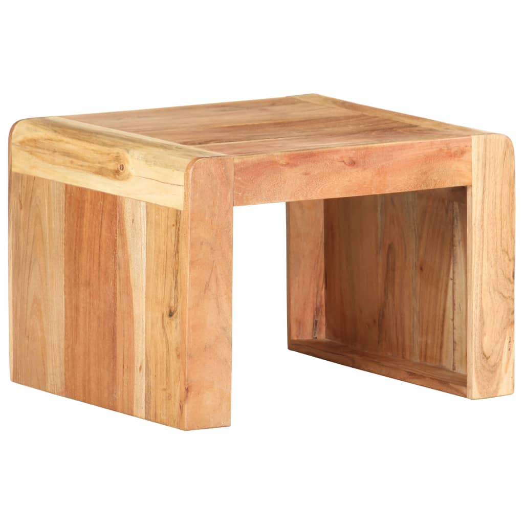 Table d'appoint 43x40x30 cm Bois d'acacia massif