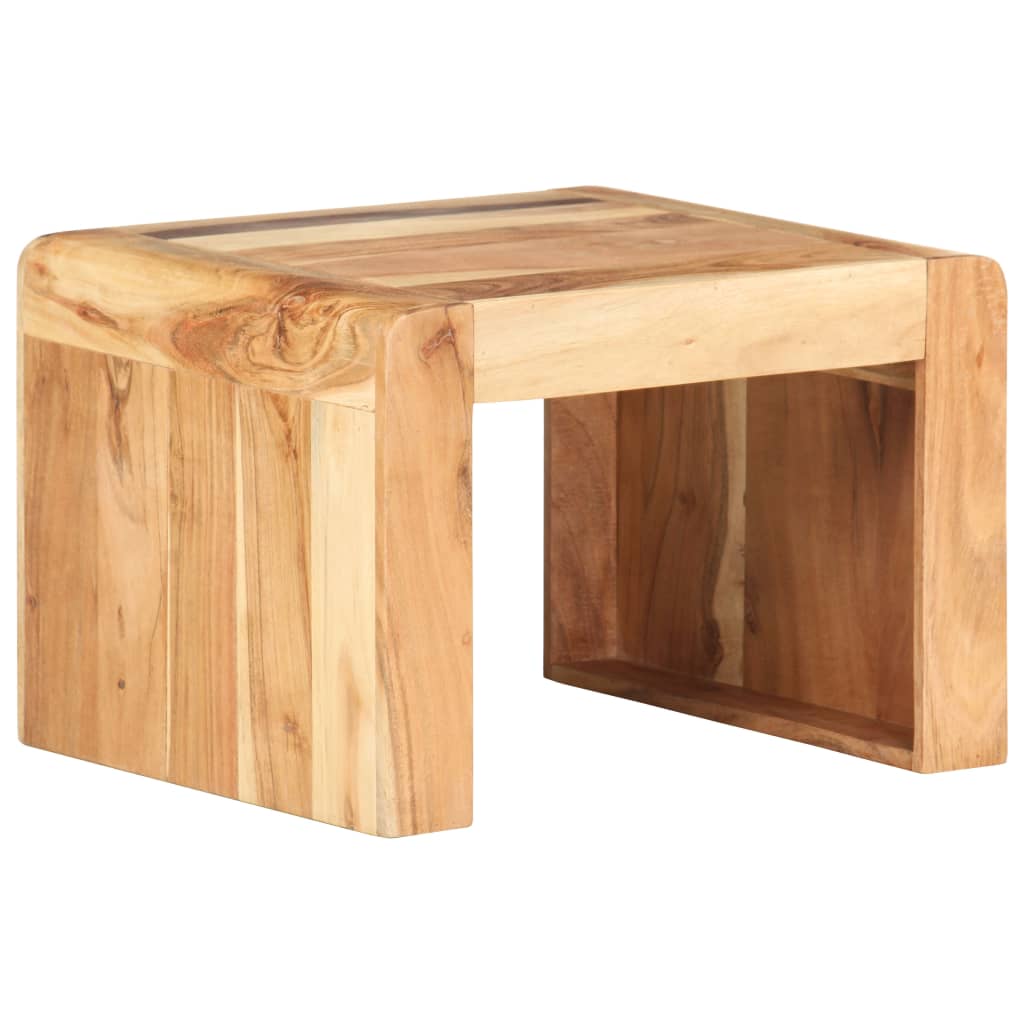 Table d'appoint 43x40x30 cm Bois d'acacia massif