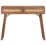 Table console 100x35x76 cm Bois de manguier massif