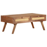 Table basse 100x60x40 cm Bois de manguier massif