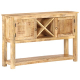 Buffet 120x30x76 cm Bois de manguier brut