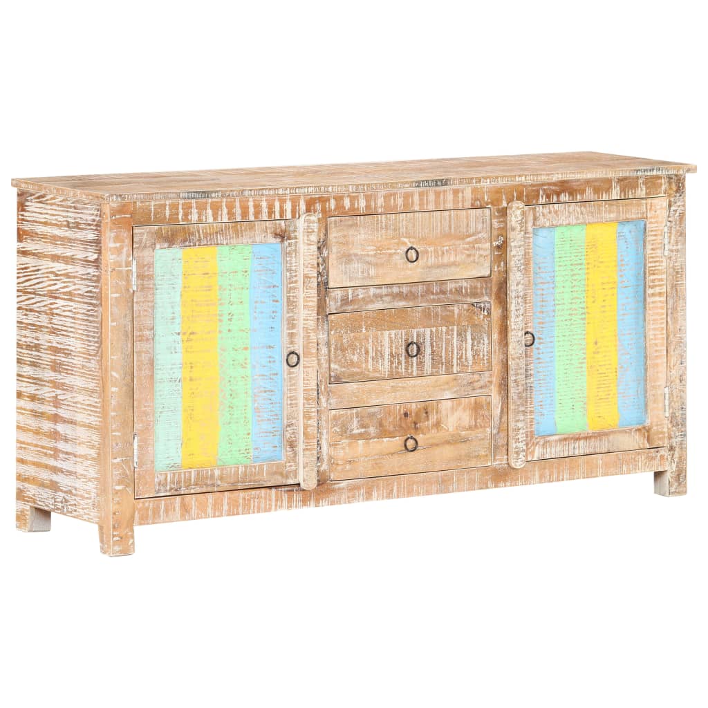 Buffet 151x40x75 cm Bois d'acacia brut