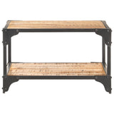 Table basse 60x60x35 cm Bois de manguier massif