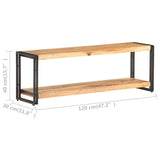 Meuble TV 120x30x40 cm Bois d'acacia massif