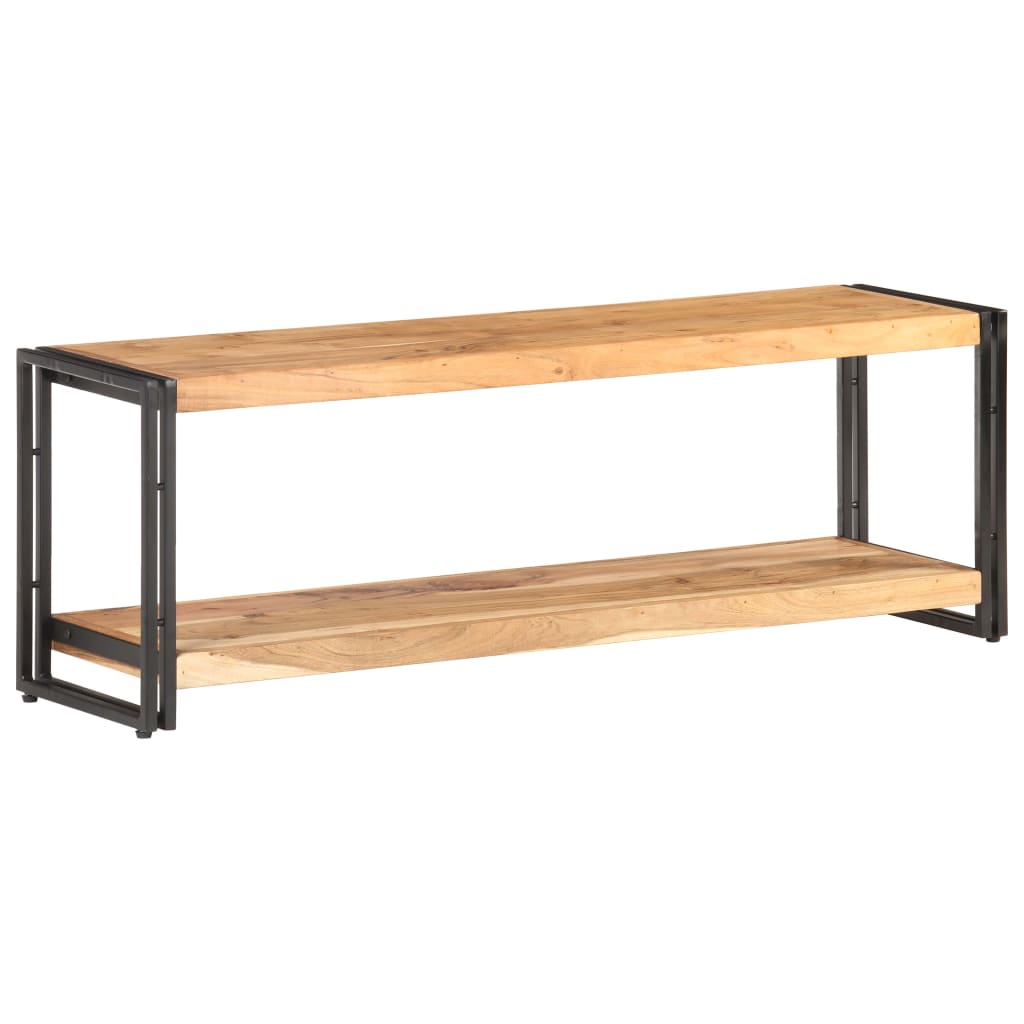 Meuble TV 120x30x40 cm Bois d'acacia massif