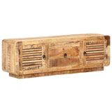 Meuble TV 120x30x40 cm Bois de manguier brut