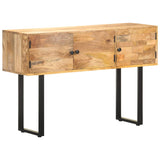 Sideboard 116x35x75 cm Massives Mangoholz