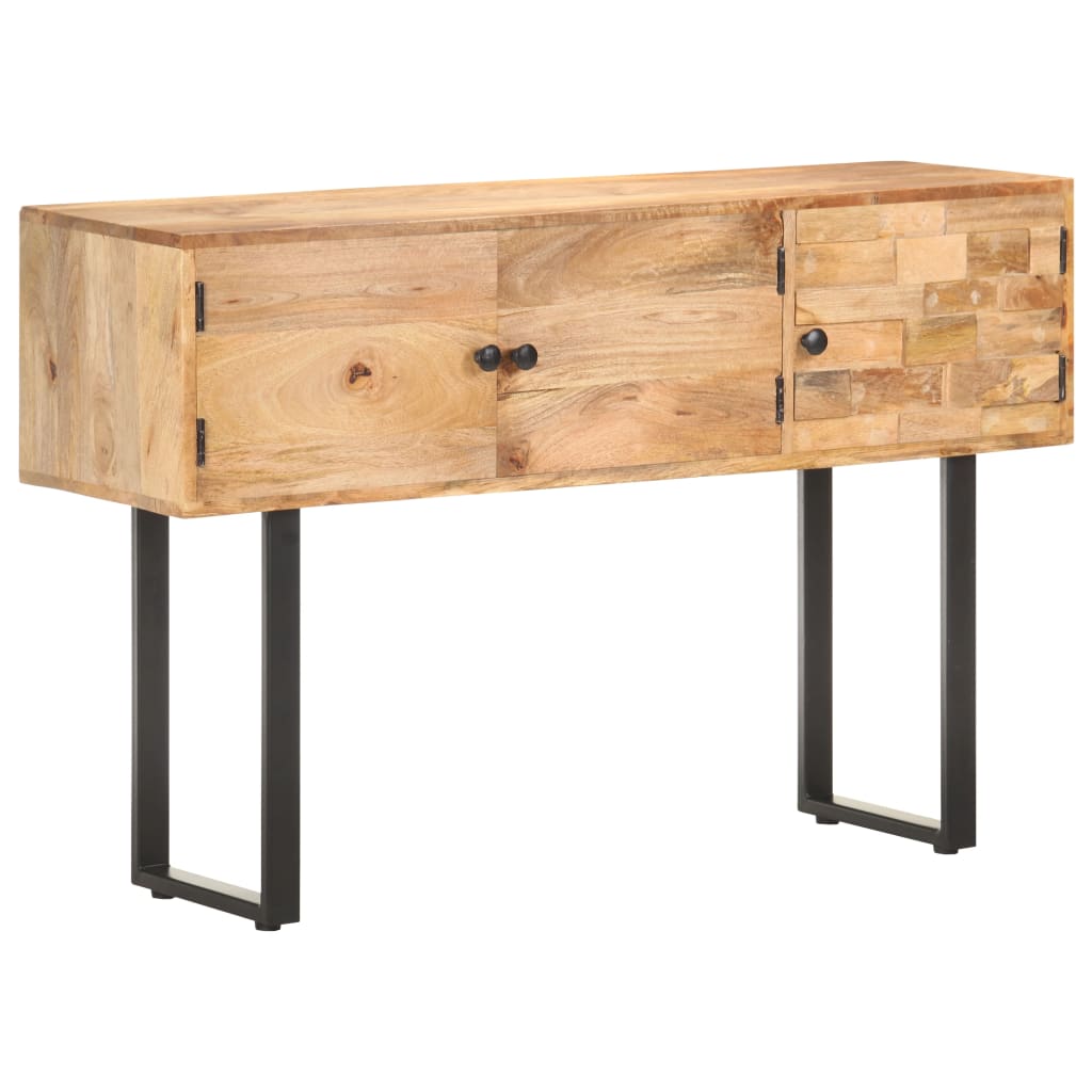 Sideboard 116x35x75 cm Massives Mangoholz