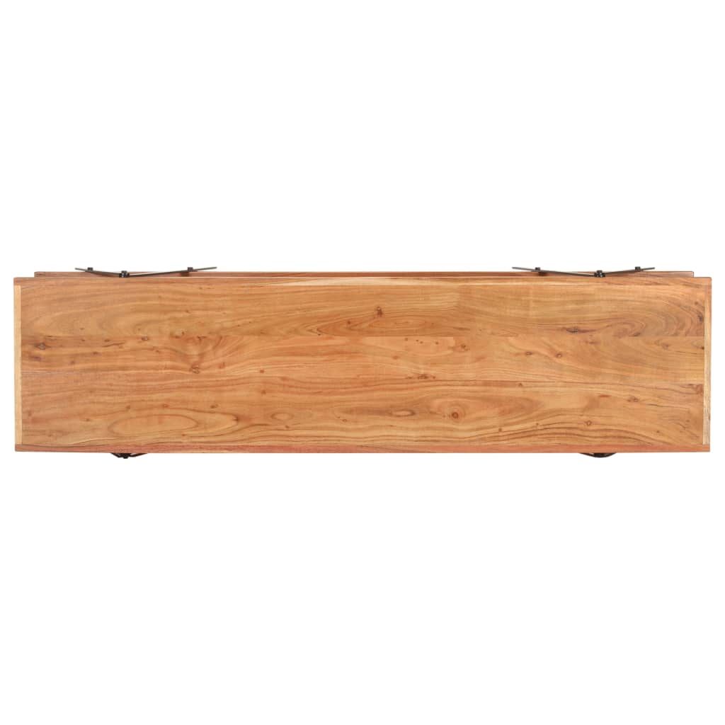 Meuble TV 160x40x50 cm Bois d'acacia solide