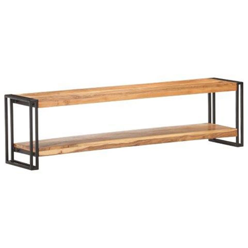 Meuble TV 150x30x40 cm Bois d'acacia massif