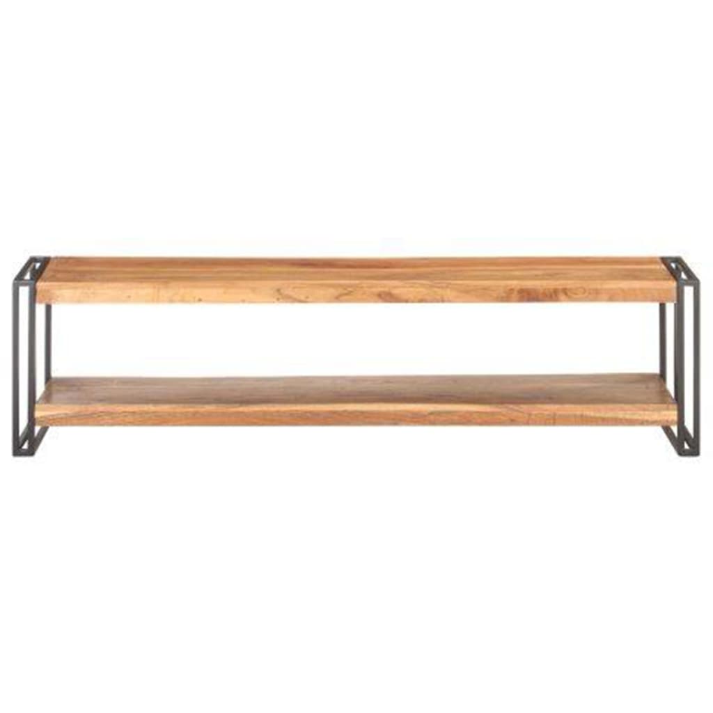 Meuble TV 150x30x40 cm Bois d'acacia massif