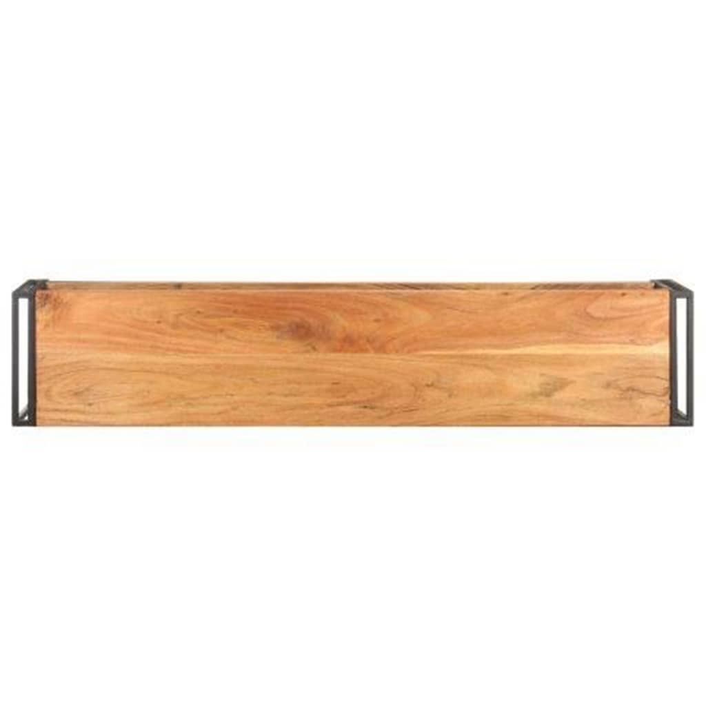 Meuble TV 150x30x40 cm Bois d'acacia massif