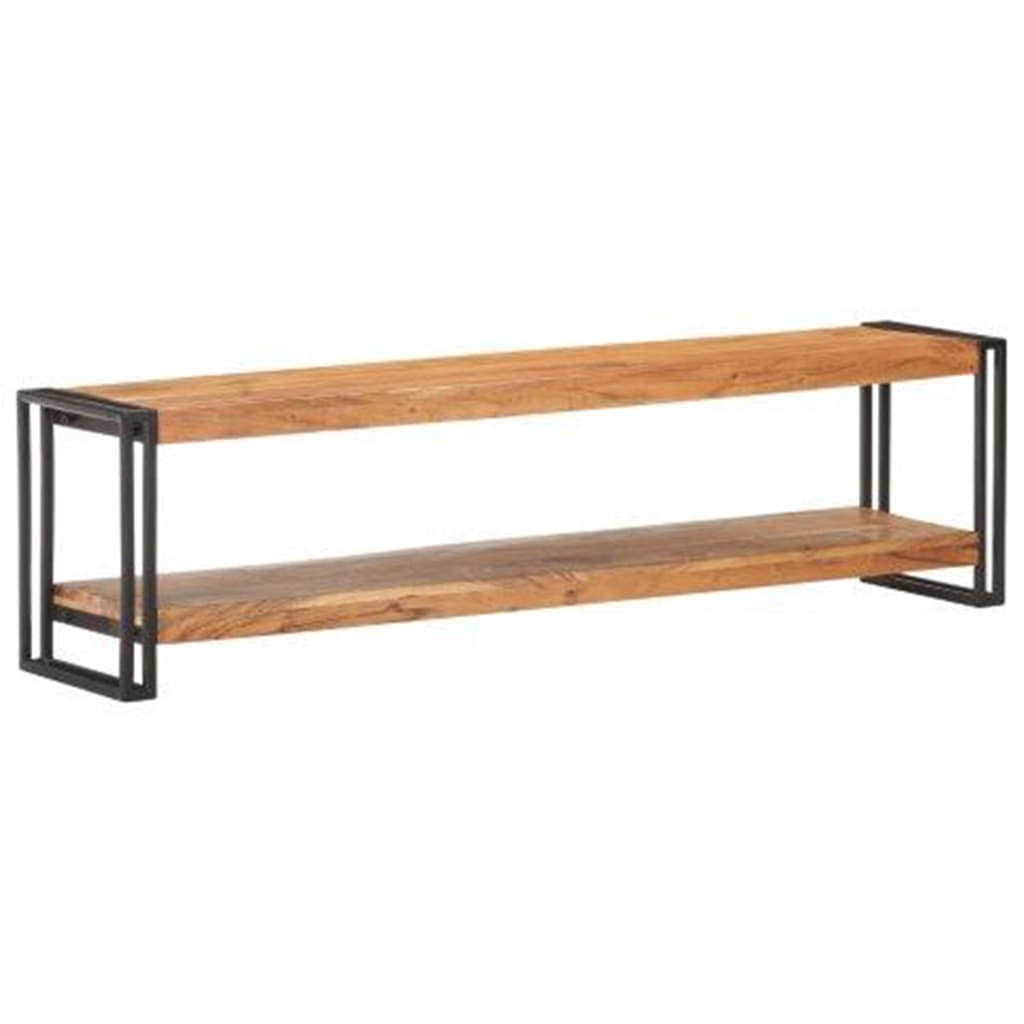 Meuble TV 150x30x40 cm Bois d'acacia massif