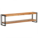 Meuble TV 150x30x40 cm Bois d'acacia massif