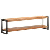 Meuble TV 150x30x40 cm Bois d'acacia massif